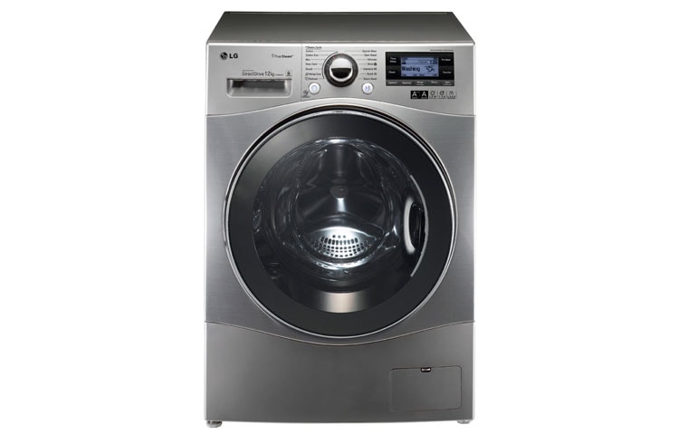 Front view of True Steam Washing Machine (12kg) F1495BDS7