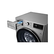 LG 8.5/5kg Front Loader Washer Dryer Combo with AI DD™ & Steam in Stainless Finish, F2V5GGP2T