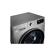 LG 8.5/5kg Front Loader Washer Dryer Combo with AI DD™ & Steam in Stainless Finish, F2V5GGP2T