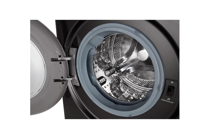 LG 8.5/5kg Front Loader Washer Dryer Combo with AI DD™ & Steam in Black Finish, F2V9GCP2E