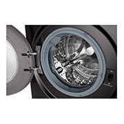 LG 8.5/5kg Front Loader Washer Dryer Combo with AI DD™ & Steam in Black Finish, F2V9GCP2E