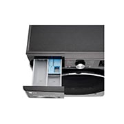 LG 8.5/5kg Front Loader Washer Dryer Combo with AI DD™ & Steam in Black Finish, F2V9GCP2E