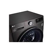 LG 8.5/5kg Front Loader Washer Dryer Combo with AI DD™ & Steam in Black Finish, F2V9GCP2E