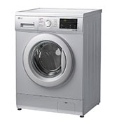 LG 9kg Front Loader Washer with Inverter Direct Drive in Silver Finish, F4J3VYP5L