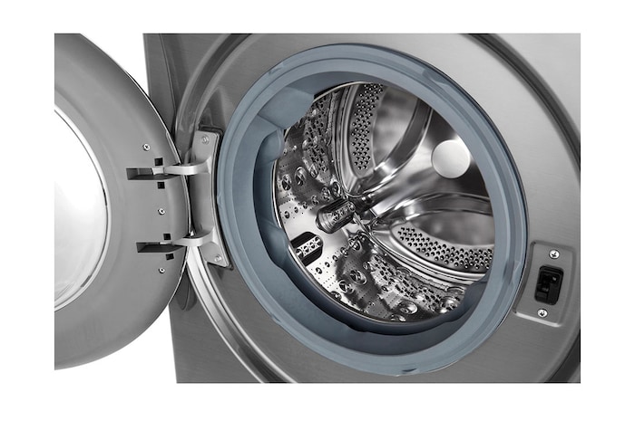 LG 10.5/7kg Front Loader Washer Dryer Combo with AI DD™ & Steam in Stainless Finish, F4V5RGP2T