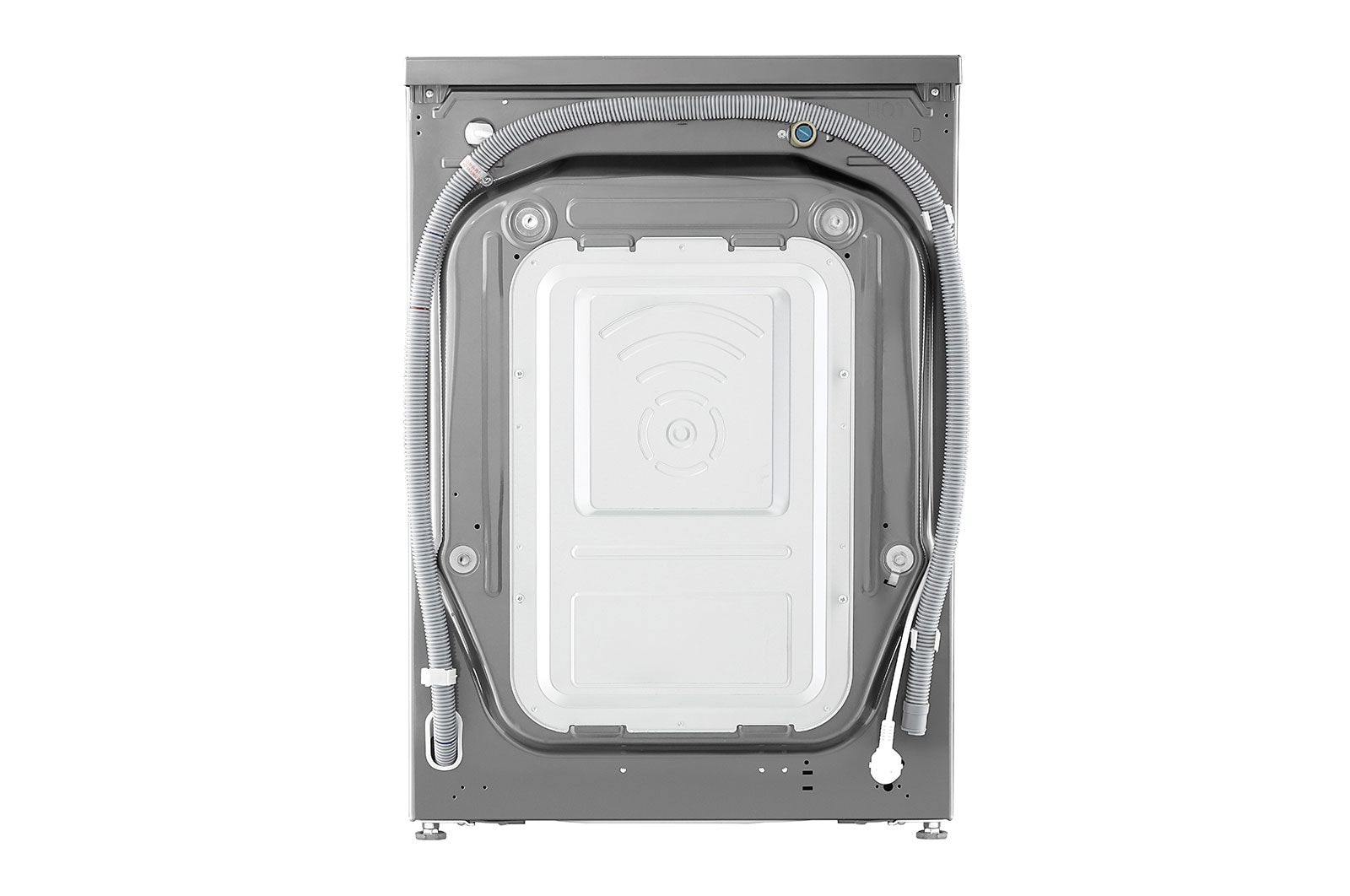 LG 10.5/7kg Front Loader Washer Dryer Combo with AI DD™ & Steam in Stainless Finish, F4V5RGP2T