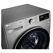 LG 10.5/7kg Front Loader Washer Dryer Combo with AI DD™ & Steam in Stainless Finish, F4V5RGP2T