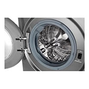 LG 10.5/7kg Front Loader Washer Dryer Combo with AI DD™ & Steam in Stainless Finish, F4V5RGP2T