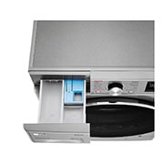 LG 10.5/7kg Front Loader Washer Dryer Combo with AI DD™ & Steam in Stainless Finish, F4V5RGP2T