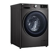 LG 12/8kg Front Loader Washer Dryer Combo with AI DD™ & Steam in Black Finish, F4V9BCP2E