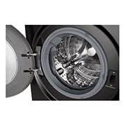 LG 12/8kg Front Loader Washer Dryer Combo with AI DD™ & Steam in Black Finish, F4V9BCP2E