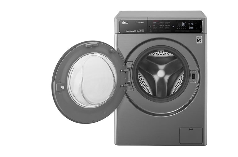 Washing Machines : 10kg Stone Silver Front Loader Washing Machine FH4U1JBSK4