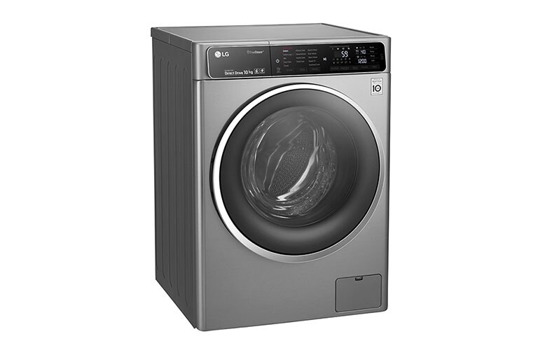 LG 8kg Stone Silver Washing Machine - FH4U1JBSK4, FH4U1JBSK4