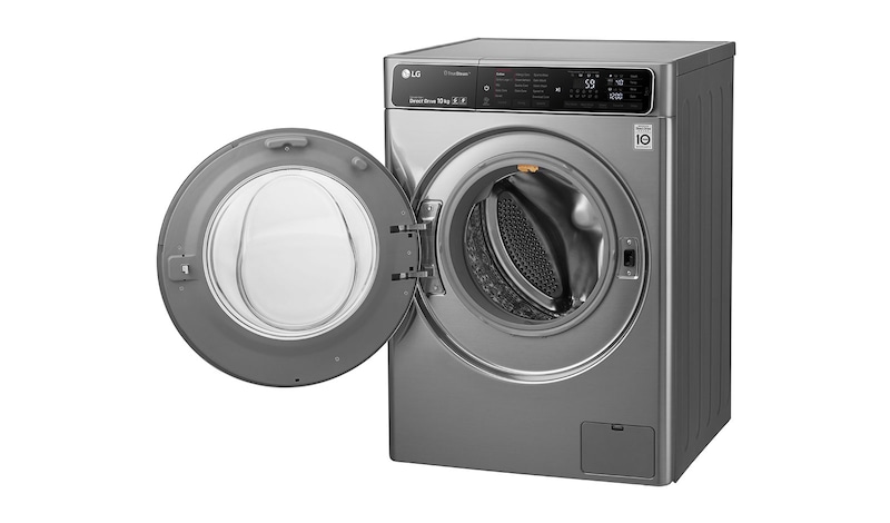 LG 8kg Stone Silver Washing Machine - FH4U1JBSK4, FH4U1JBSK4