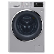 Washing Machines : 8kg Silver Front Loader Washer Dryer Combo  FH4U2TDHP5N