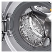 LG 8kg Silver Front Loader Washer Dryer Combo, FH4U2TDHP5N