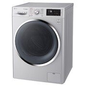 LG 8kg Silver Front Loader Washer Dryer Combo, FH4U2TDHP5N