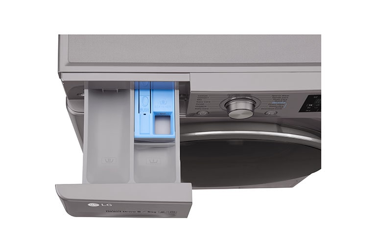 LG 8kg Wash / 5kg Dry Silver Washer Dryer Combo, FH4U2TMP8S