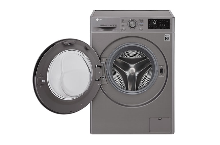 LG 8kg Wash / 5kg Dry Silver Washer Dryer Combo, FH4U2TMP8S