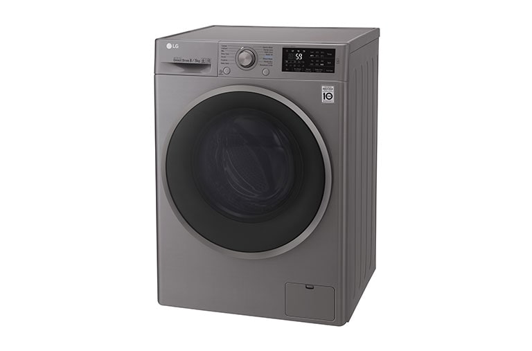 LG 8kg Wash / 5kg Dry Silver Washer Dryer Combo, FH4U2TMP8S
