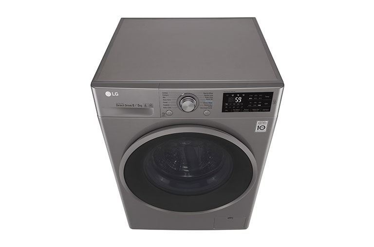 LG 8kg Wash / 5kg Dry Silver Washer Dryer Combo, FH4U2TMP8S