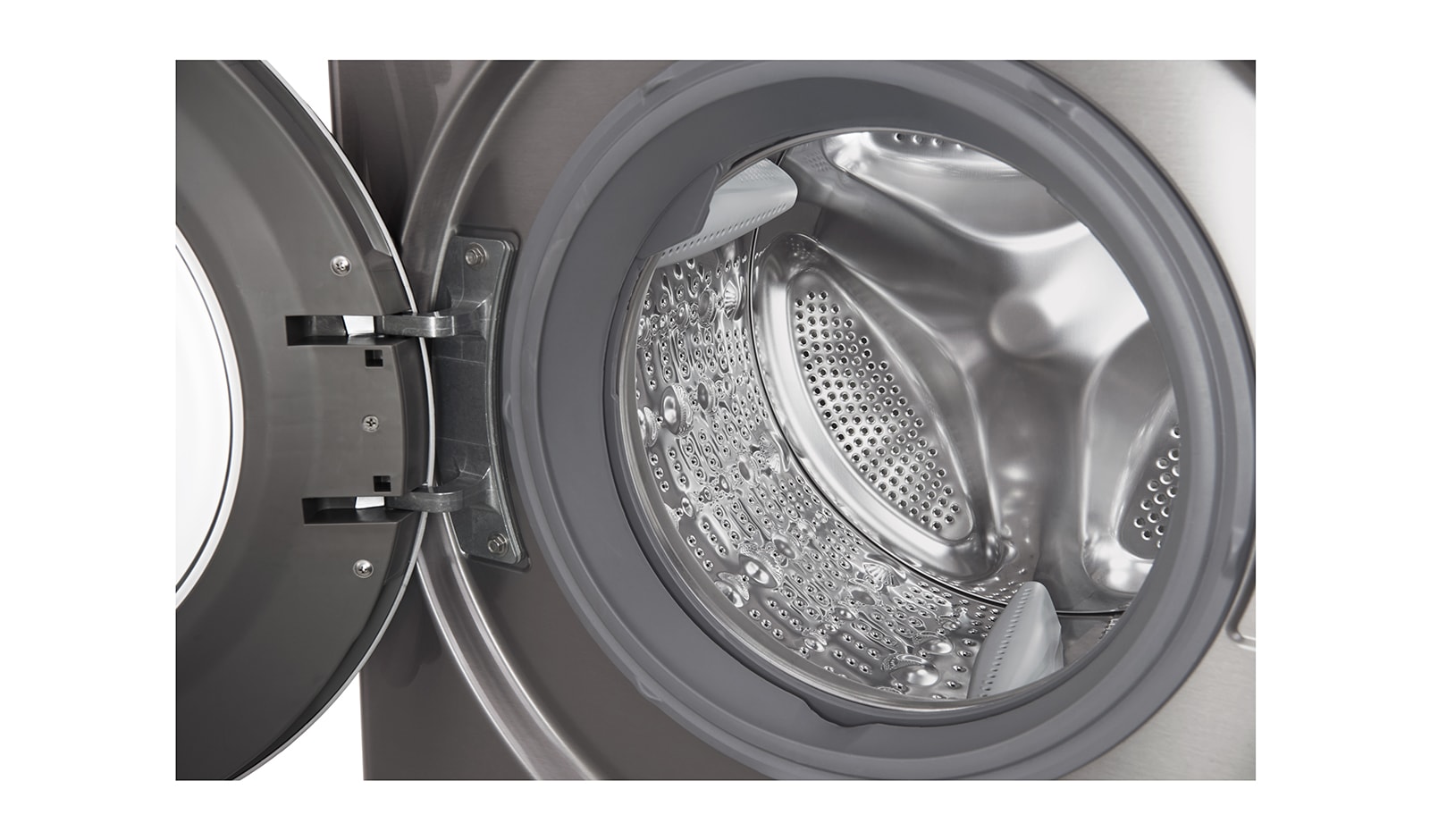 LG 8kg Wash / 5kg Dry Silver Washer Dryer Combo, FH4U2TMP8S