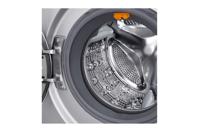 LG 9kg Silver Front Loader Washing Machine, FH4U2VDNP5