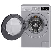 LG 9kg Silver Front Loader Washing Machine, FH4U2VDNP5