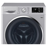 LG 9kg Silver Front Loader Washing Machine, FH4U2VDNP5