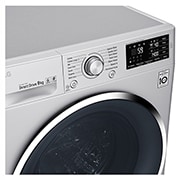 LG 9kg Silver Front Loader Washing Machine, FH4U2VDNP5