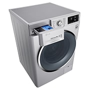 LG 9kg Silver Front Loader Washing Machine, FH4U2VDNP5