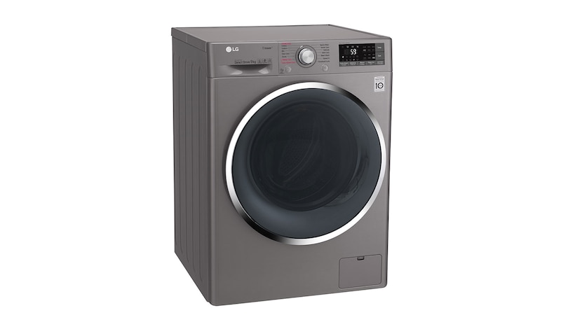 LG 9kg Stone Silver Front Loader Washing Machine, FH4U2VYP2S