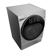 LG 12/8kg Silver Washer Dryer Combo, TWINWash Upgradable, TrueSteam, ThinQ, Silver, FH6G1BCHK6N