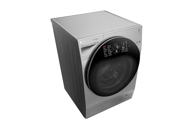 LG 12/8kg Silver Washer Dryer Combo, TWINWash Upgradable, TrueSteam, ThinQ, Silver, FH6G1BCHK6N