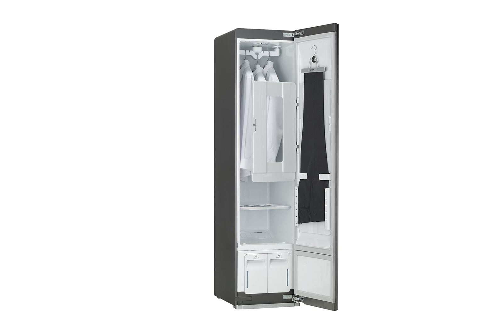 LG  3 Garment Styler Slim with TrueSteam™ in Mirrored Glass finish, S3MFC