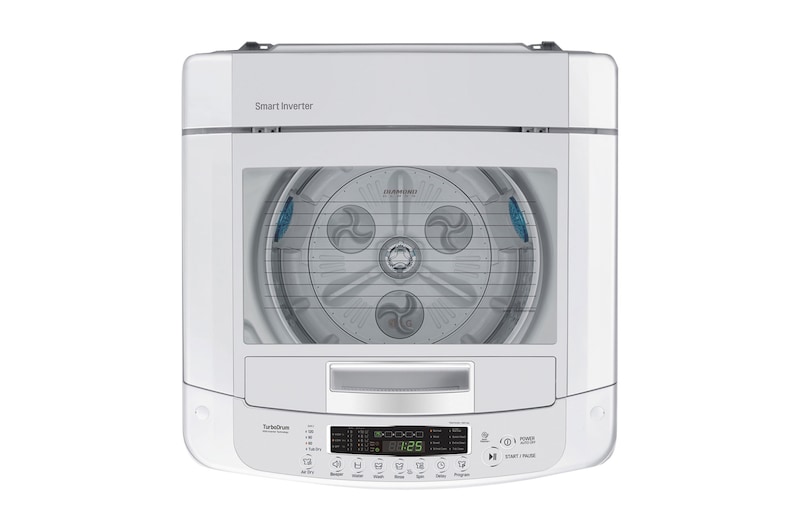 LG 13kg White Top Load Washing Machine, T1369NEFT
