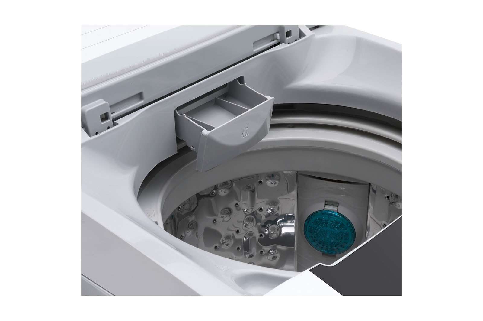 LG 13kg Top Loader with Smart Inverter in Silver Finish, T1369NEHTF