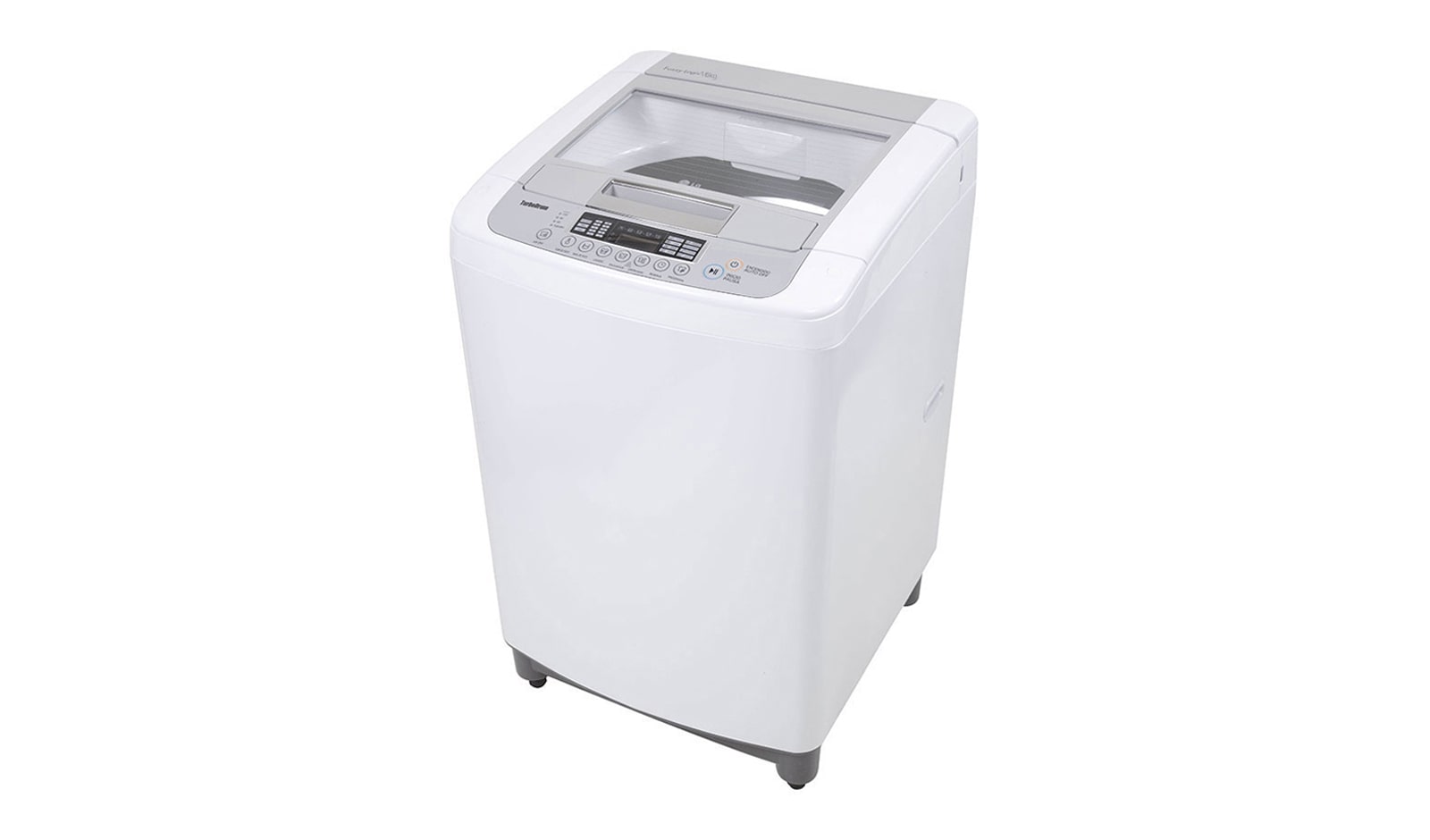 Washing Machines : 16kg White Turbo Drum Top Load Washing Machine T1603TEFTS