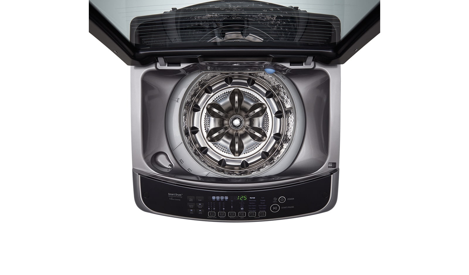 LG 17kg Silver Top Loader Washing Machine, T1732AFPS5