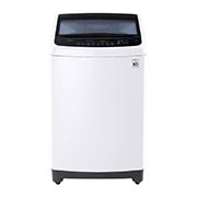 Front view of 17kg Blue White Sapience Pro Top Loader Washing Machine T1777NEHTA