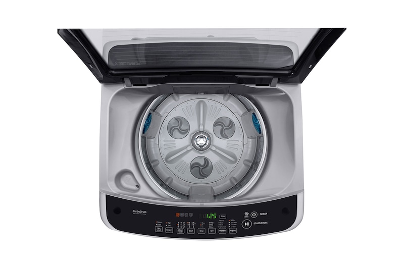 LG 17kg Top Loader with Smart Inverter in White Finish, T1777NEHTE