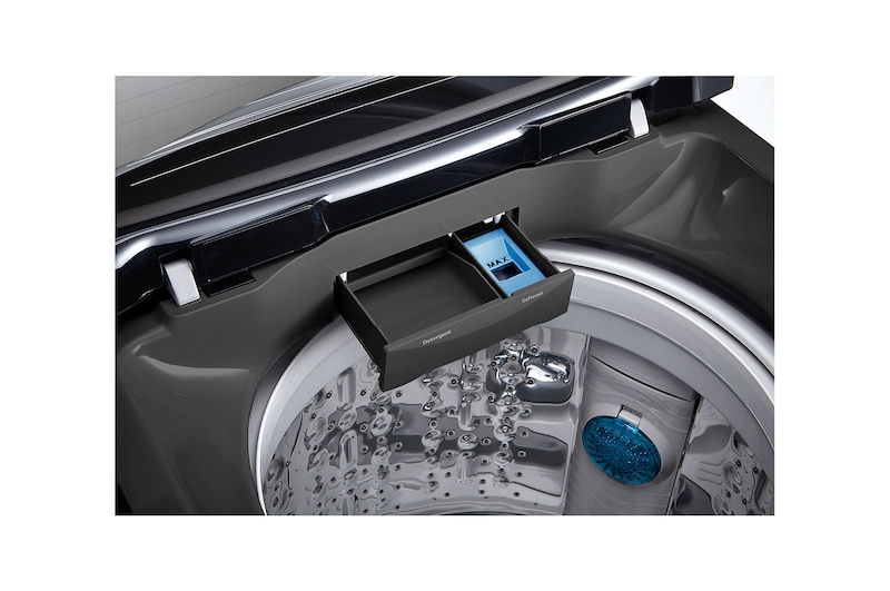 LG 18kg Top Loader with Smart Inverter in Black Finish, T1866NEHT2