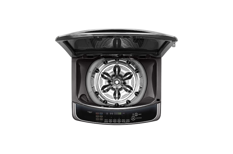 LG 21kg Top Loader with Inverter Direct Drive & TurboWash™ in Black Finish, T2193EFHSKL