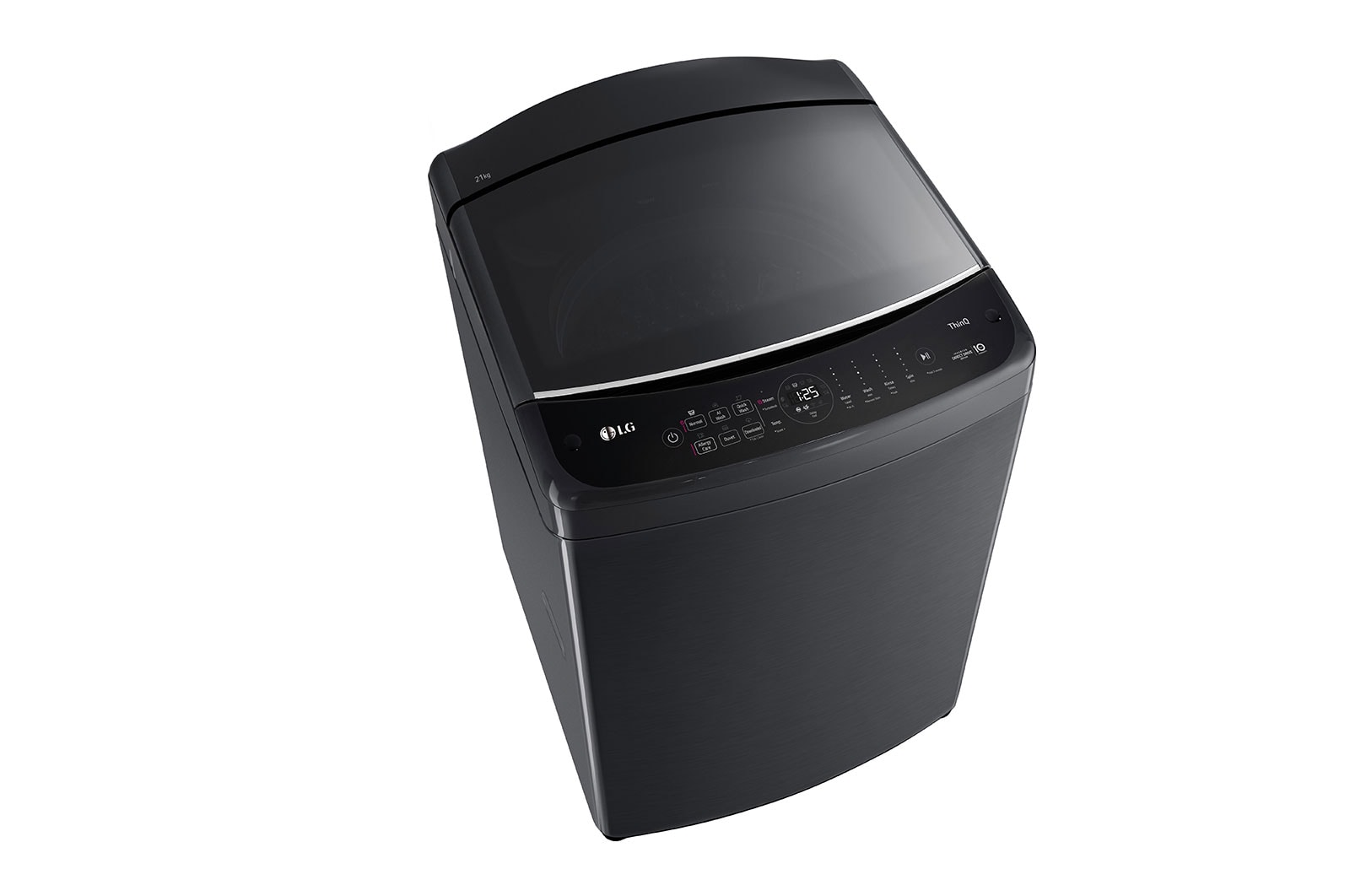 LG 21kg Top Loader with AI DD™ in Black Finish, T21H7EHHSTP