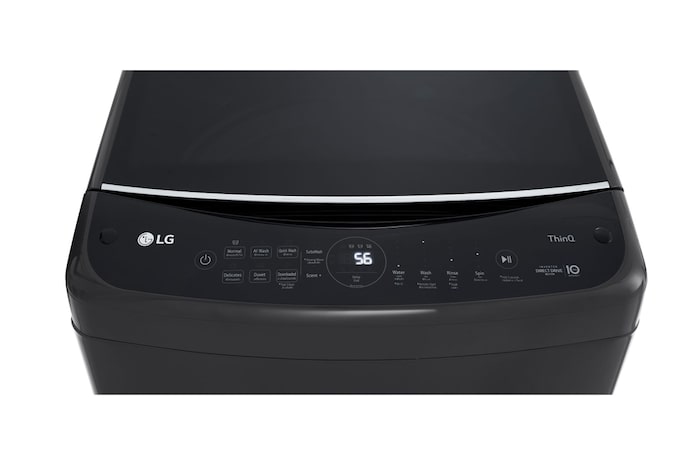LG 21kg Top Loader with AI DD™ in Black Finish, T21H7EHHSTP