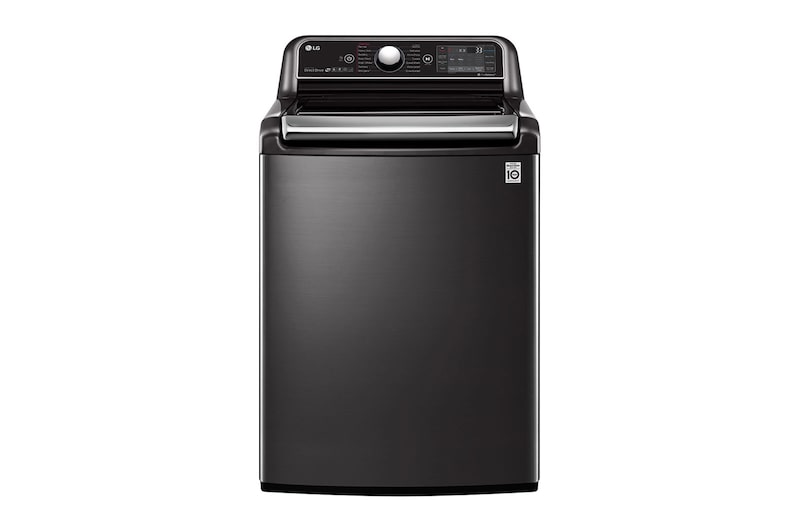 LG 24kg Top Loader with Inverter Direct Drive & TurboWash3D™ in Black Finish, T2472EFHSTL