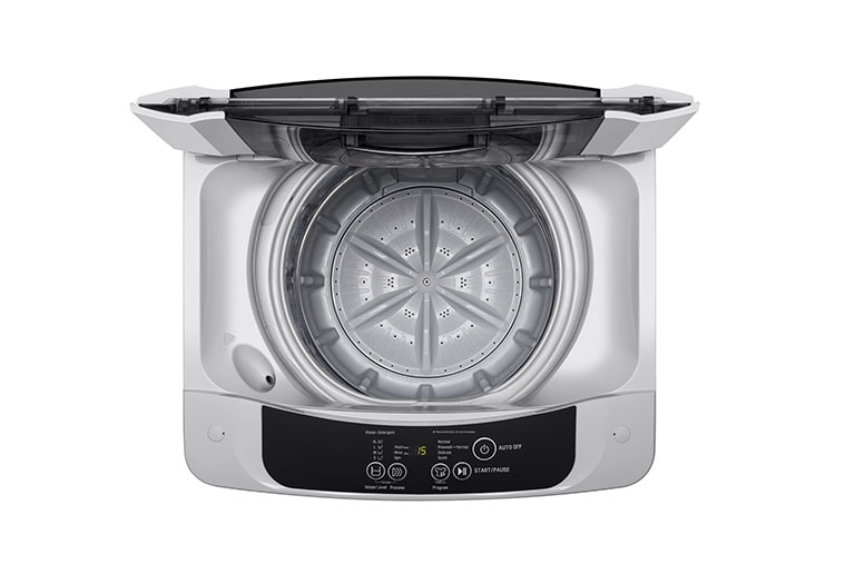 LG 8.5kg Silver Top Loader Washing Machine, T8574TDDVH