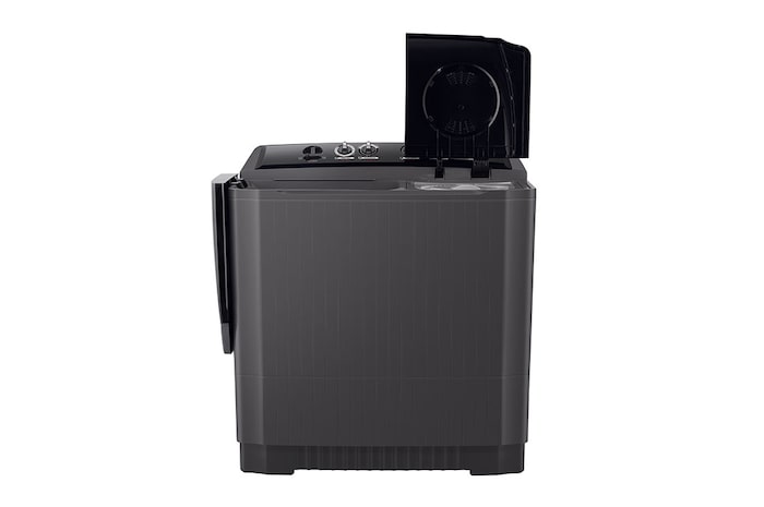 LG 15kg Twin Tub with Roller Jet in Black Finish, TT1561RWPT