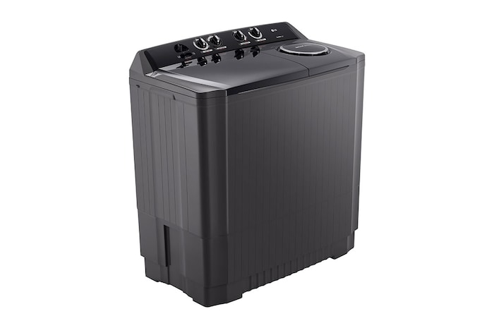 LG 15kg Twin Tub with Roller Jet in Black Finish, TT1561RWPT