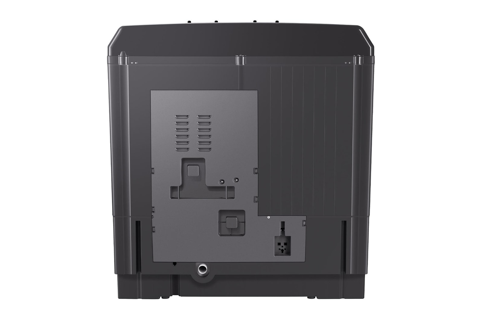 LG 15kg Twin Tub with Roller Jet in Black Finish, TT1561RWPT